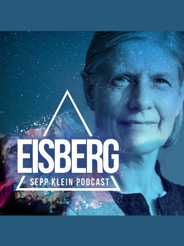 Cover Eisberg Podcast Sepp Klein mit Saskia John - Dunkelretreat: Wieso hab ich solche Angst?