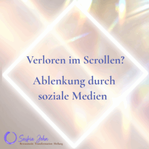 Ablenkung durch soziale Medien - Saskia John