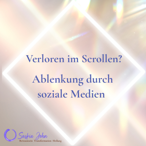 Ablenkung durch soziale Medien - Saskia John